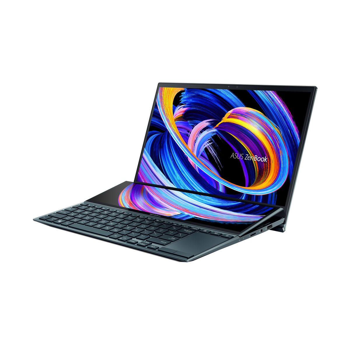 ASUS Zenbook Duo 14 UX482EAR-HY389W Intel® Core™ i7 i7-1195G7 Laptop 35.6 cm (14") Touchscreen Full HD 16 GB LPDDR4x-SDRAM 512 GB SSD Wi-Fi 6E (802.11ax) Windows 11 Home Blue - Image 3