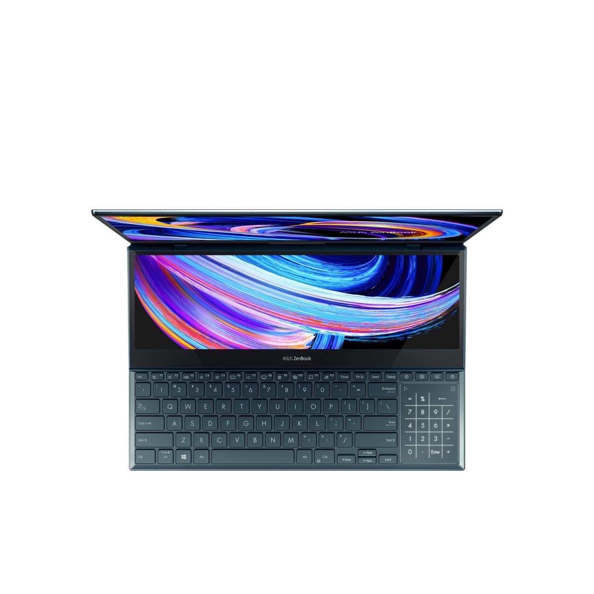 ASUS Zenbook Pro Duo 15 OLED UX582ZW-H2004W Intel® Core™ i9 i9-12900H Laptop 39.6 cm (15.6") Touchscreen 4K Ultra HD 32 GB LPDDR5-SDRAM 1 TB SSD NVIDIA GeForce RTX 3070 Ti Wi-Fi 6 (802.11ax) Windows 11 Home Blue - Image 6