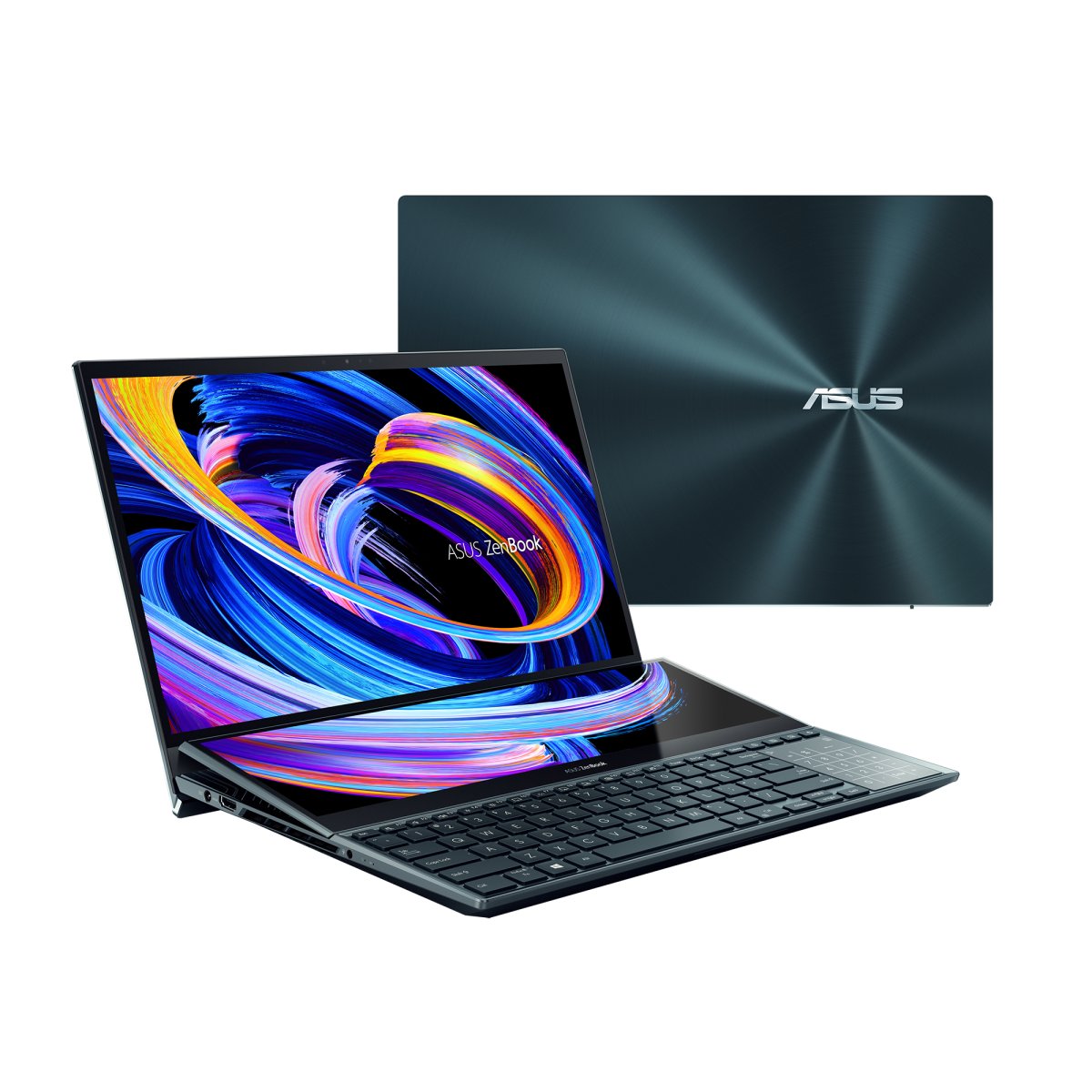 ASUS Zenbook Pro Duo 15 OLED UX582ZW-H2004W Intel® Core™ i9 i9-12900H Laptop 39.6 cm (15.6") Touchscreen 4K Ultra HD 32 GB LPDDR5-SDRAM 1 TB SSD NVIDIA GeForce RTX 3070 Ti Wi-Fi 6 (802.11ax) Windows 11 Home Blue - Image 4