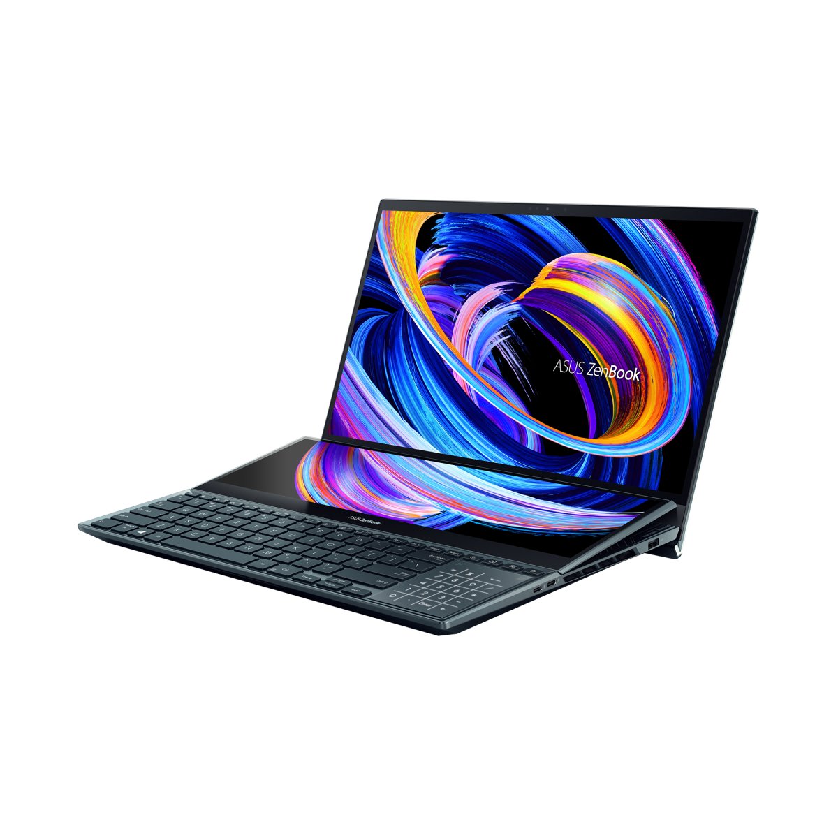 ASUS Zenbook Pro Duo 15 OLED UX582ZW-H2004W Intel® Core™ i9 i9-12900H Laptop 39.6 cm (15.6") Touchscreen 4K Ultra HD 32 GB LPDDR5-SDRAM 1 TB SSD NVIDIA GeForce RTX 3070 Ti Wi-Fi 6 (802.11ax) Windows 11 Home Blue - Image 2