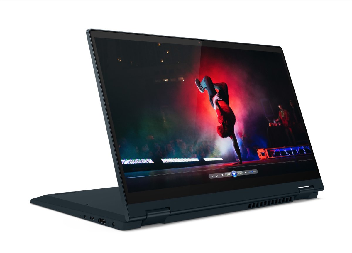 Lenovo IdeaPad Flex 5 14ITL05 Intel® Core™ i5 i5-1135G7 Hybrid (2-in-1) 35.6 cm (14") Touchscreen Full HD 8 GB DDR4-SDRAM 256 GB SSD Wi-Fi 6 (802.11ax) Windows 10 Home in S mode UK English Blue - Image 3