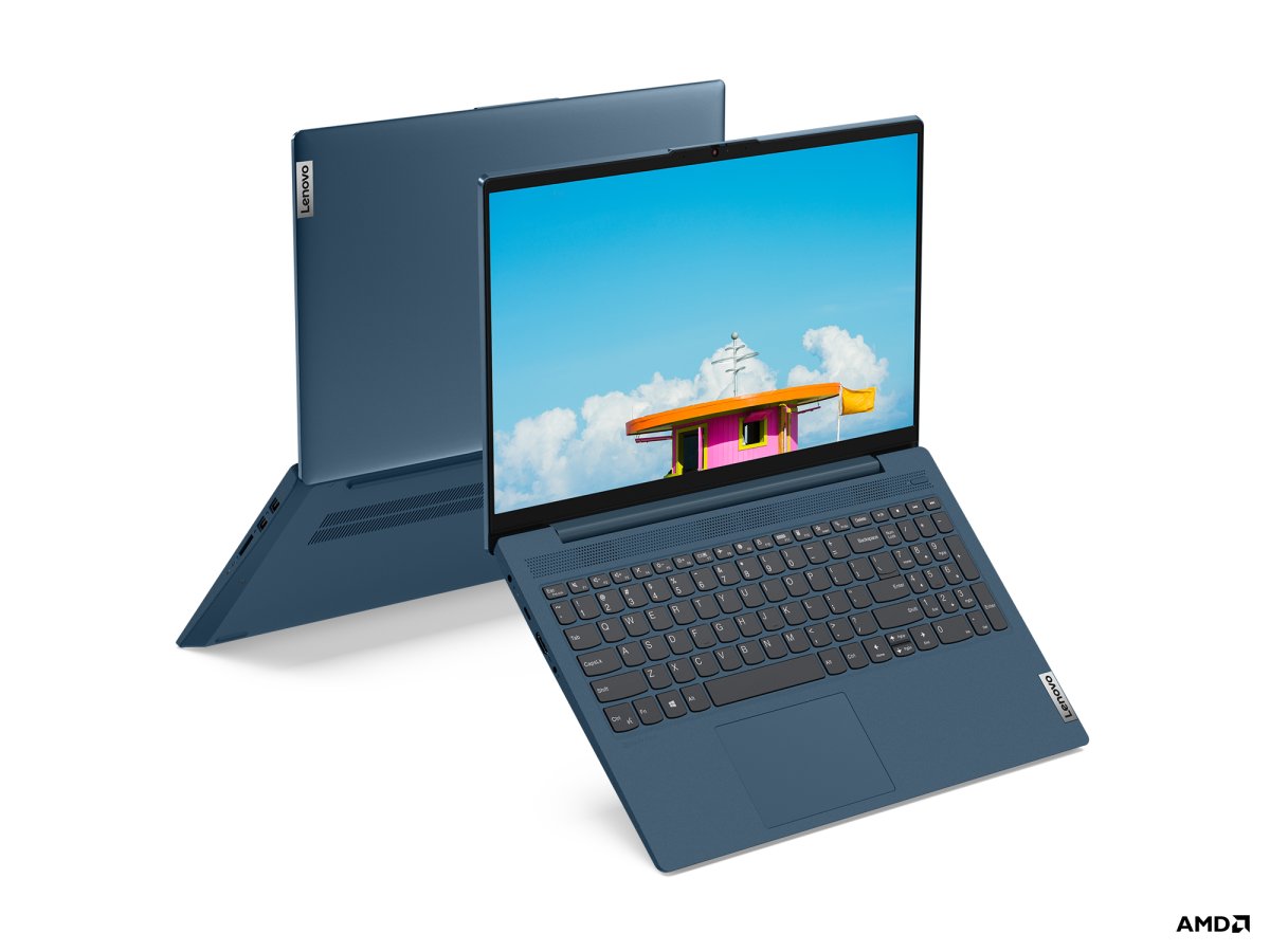 Lenovo IdeaPad 5 15ALC05 AMD Ryzen™ 5 5500U Laptop 39.6 cm (15.6") Full HD 8 GB DDR4-SDRAM 256 GB SSD Wi-Fi 5 (802.11ac) Windows 11 Home in S mode UK English Blue - Image 3