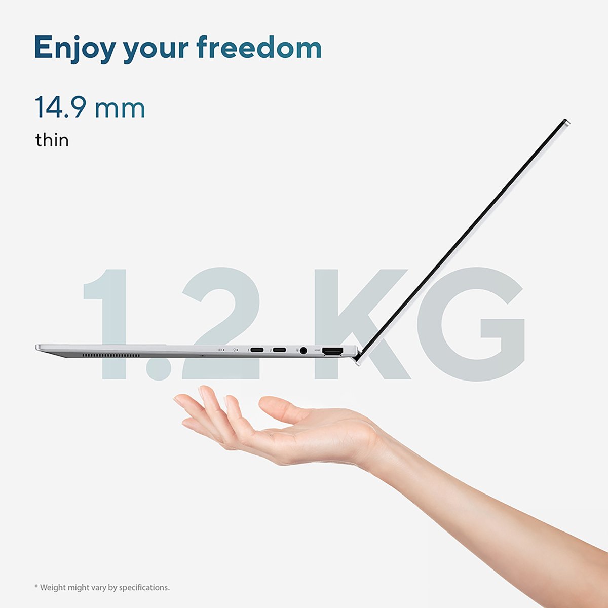 ASUS Zenbook 14 OLED UX3405MA-PZ075W Intel Core Ultra 5 125H Laptop 35.6 cm (14") Touchscreen 3K 16 GB LPDDR5x-SDRAM 512 GB SSD Wi-Fi 6E (802.11ax) Windows 11 Home Blue - Image 8