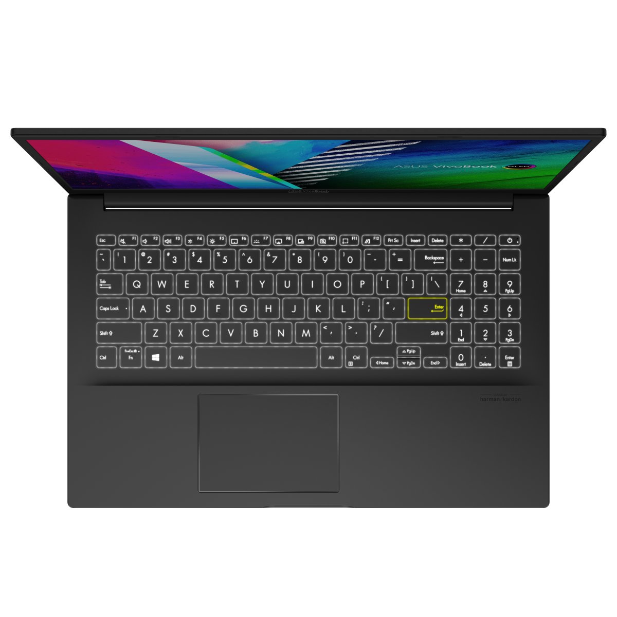 ASUS Vivobook 15 OLED M513UA-L1350W AMD Ryzen™ 7 5700U Laptop 39.6 cm (15.6") Full HD 8 GB DDR4-SDRAM 512 GB SSD Wi-Fi 6 (802.11ax) Windows 11 Home Black - Image 4