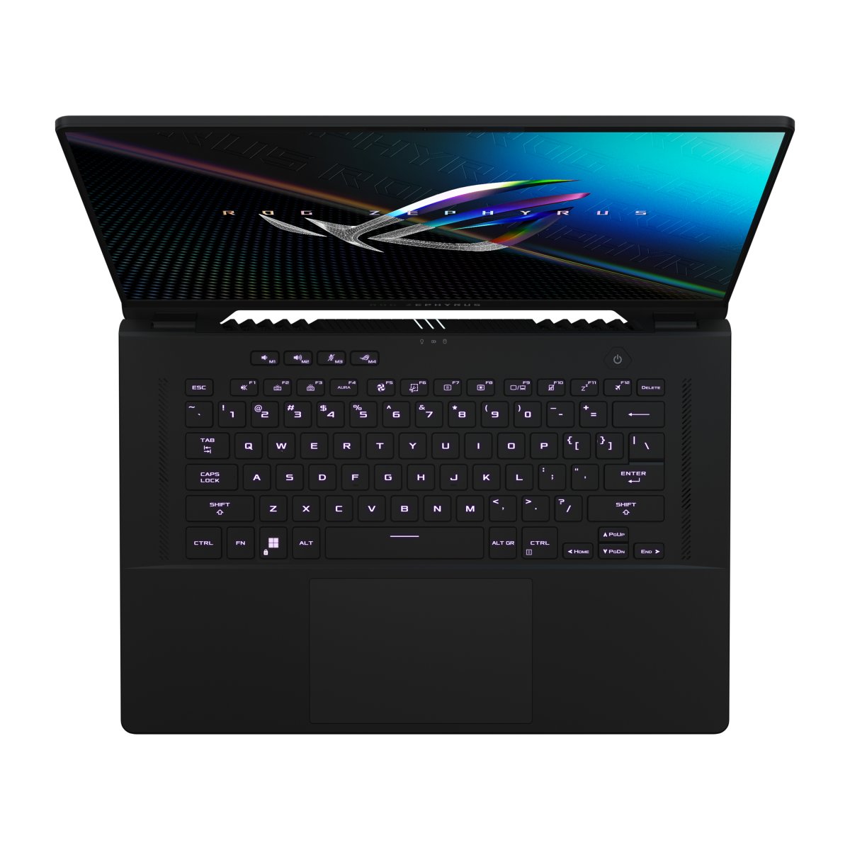 ASUS ROG Zephyrus M16 GU603ZX-K8001W Intel® Core™ i9 i9-12900H Laptop 40.6 cm (16") WQXGA 32 GB DDR5-SDRAM 2 TB SSD NVIDIA GeForce RTX 3080 Ti Wi-Fi 6E (802.11ax) Windows 11 Home Black - Image 4
