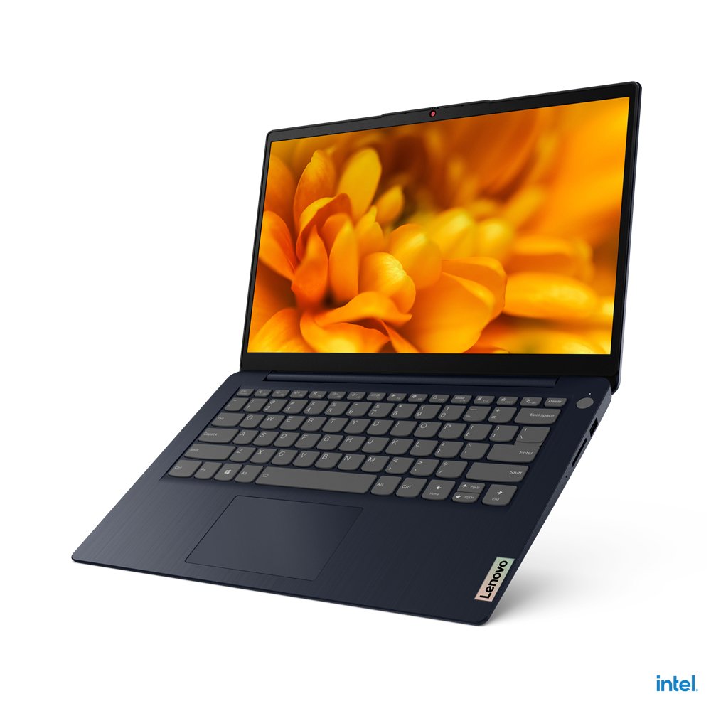 Lenovo IdeaPad 3 14ITL6 Intel® Pentium® Gold 7505 Laptop 35.6 cm (14") Full HD 4 GB DDR4-SDRAM 128 GB SSD Wi-Fi 6 (802.11ax) Windows 10 Home in S mode UK English Blue