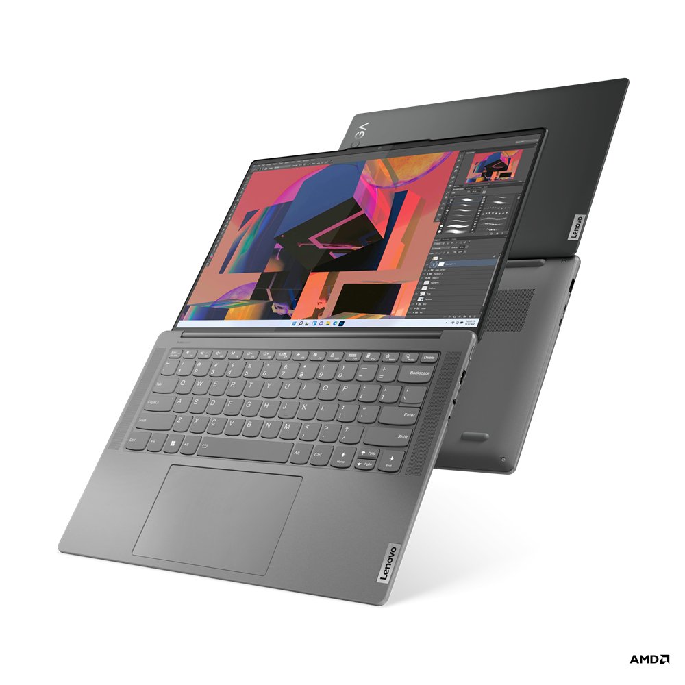 Lenovo Yoga Slim 7 ProX 14ARH7 AMD Ryzen™ 7 6800HS Laptop 36.8 cm (14.5") 3K 32 GB LPDDR5-SDRAM 512 GB SSD NVIDIA GeForce RTX 3050 Wi-Fi 6E (802.11ax) Windows 11 Home English Grey - Image 3