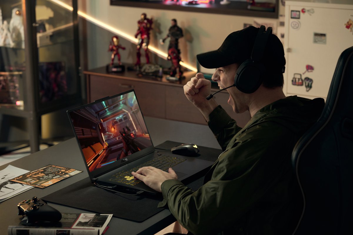 ASUS TUF Gaming A17 FA707XI-HX021W AMD Ryzen™ 9 7940HS Laptop 43.9 cm (17.3") Full HD 16 GB DDR5-SDRAM 512 GB SSD NVIDIA GeForce RTX 4070 Wi-Fi 6 (802.11ax) Windows 11 Home Black, Grey - Image 11
