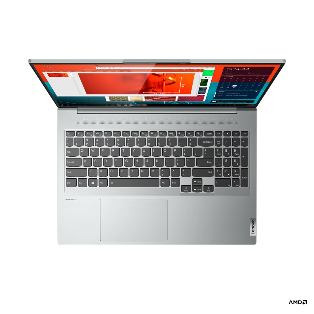 Lenovo Yoga Slim 7 Pro 16ACH6 AMD Ryzen™ 7 5800H Laptop 40.6 cm (16") Touchscreen WQXGA 16 GB DDR4-SDRAM 1 TB SSD NVIDIA GeForce RTX 3050 Wi-Fi 6 (802.11ax) Windows 11 Home UK English Grey - Image 9