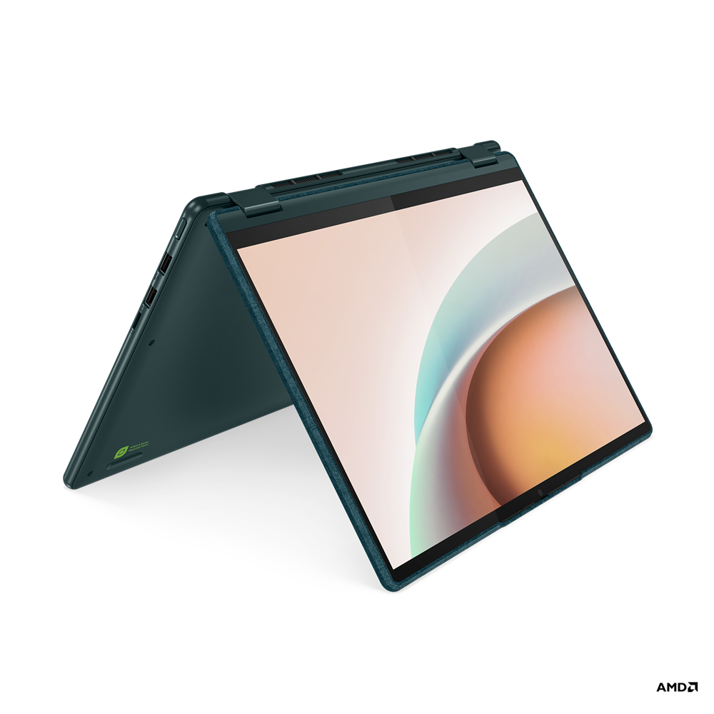 Lenovo Yoga 6 13ALC7 AMD Ryzen™ 7 5700U Hybrid (2-in-1) 33.8 cm (13.3") Touchscreen WUXGA 8 GB LPDDR4x-SDRAM 512 GB SSD Wi-Fi 6 (802.11ax) Windows 11 Home UK English Teal - Image 5