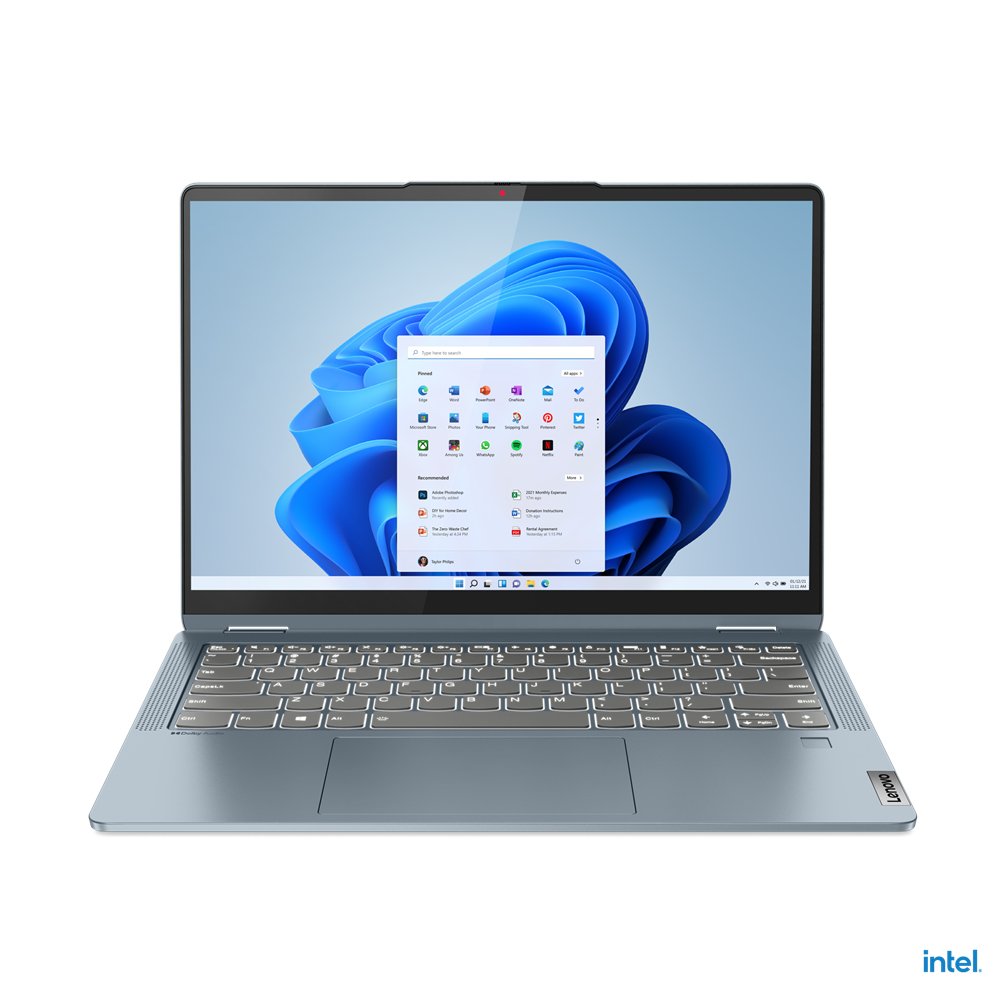 Lenovo IdeaPad Flex 5 14IAU7 Intel® Core™ i5 i5-1235U Hybrid (2-in-1) 35.6 cm (14") Touchscreen WUXGA 8 GB LPDDR4x-SDRAM 256 GB SSD Wi-Fi 6 (802.11ax) Windows 11 Home in S mode UK English Blue