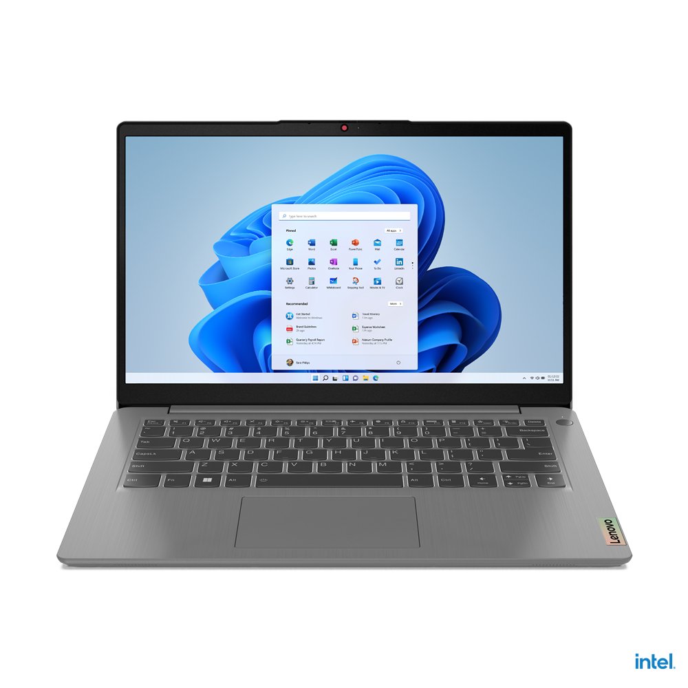 Lenovo IdeaPad 3 14IAU7 Intel® Core™ i7 i7-1255U Laptop 35.6 cm (14") Full HD 8 GB DDR4-SDRAM 512 GB SSD Wi-Fi 6 (802.11ax) Windows 11 Home in S mode UK English Blue