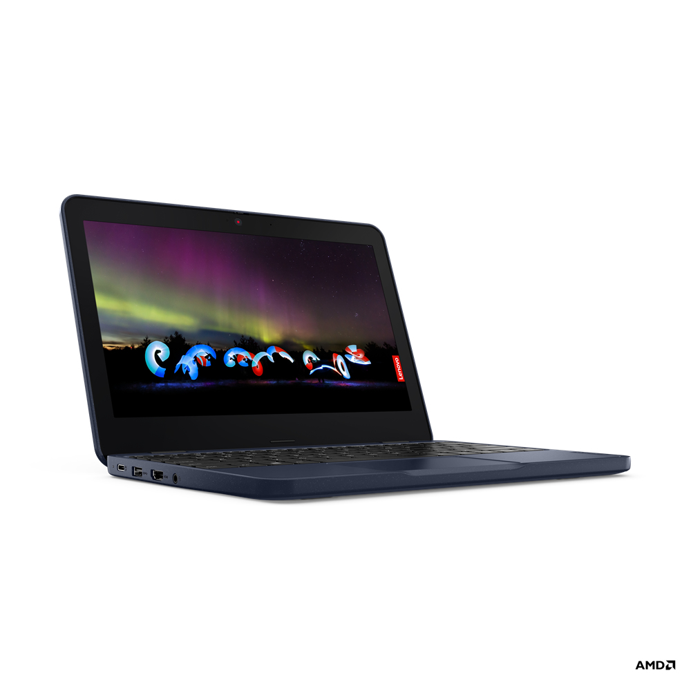 Lenovo 100w Gen 3 (AMD) 3015e Laptop 29.5 cm (11.6") HD 4 GB DDR4-SDRAM 128 GB eMMC Wi-Fi 5 (802.11ac) Windows 11 Pro UK English Blue - Image 2