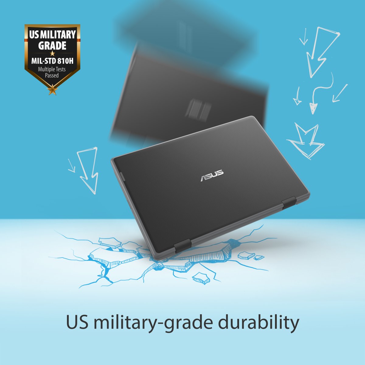ASUS BR1100C-C1XA-3Y Intel® Celeron® N N4500 Laptop 29.5 cm (11.6") HD 4 GB DDR4-SDRAM 128 GB eMMC Wi-Fi 6 (802.11ax) Windows 11 Pro Academic Grey - Image 6