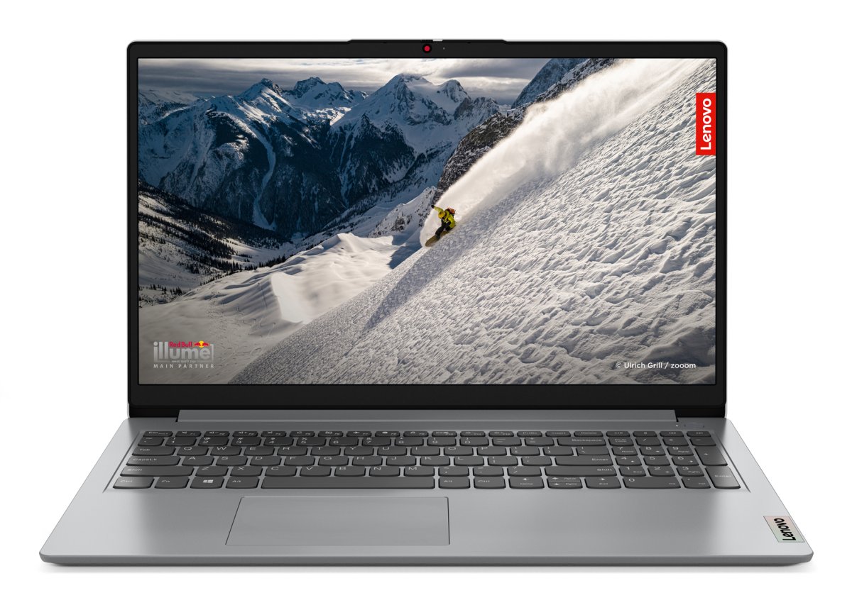 Lenovo IdeaPad 1 15AMN7 AMD Ryzen™ 3 7320U Laptop 39.6 cm (15.6") Full HD 8 GB LPDDR5-SDRAM 128 GB SSD Wi-Fi 5 (802.11ac) Windows 11 Home in S mode UK English Grey