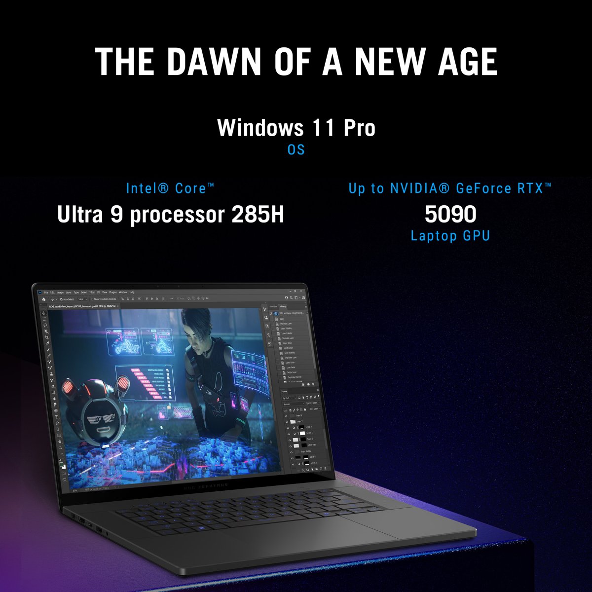 ASUS ROG Zephyrus G16 GU605CW-QR087W Intel Core Ultra 9 285H Laptop 40.6 cm (16") WQXGA 32 GB LPDDR5x-SDRAM 2 TB SSD NVIDIA GeForce RTX 5080 Wi-Fi 7 (802.11be) Windows 11 Home Grey - Image 18