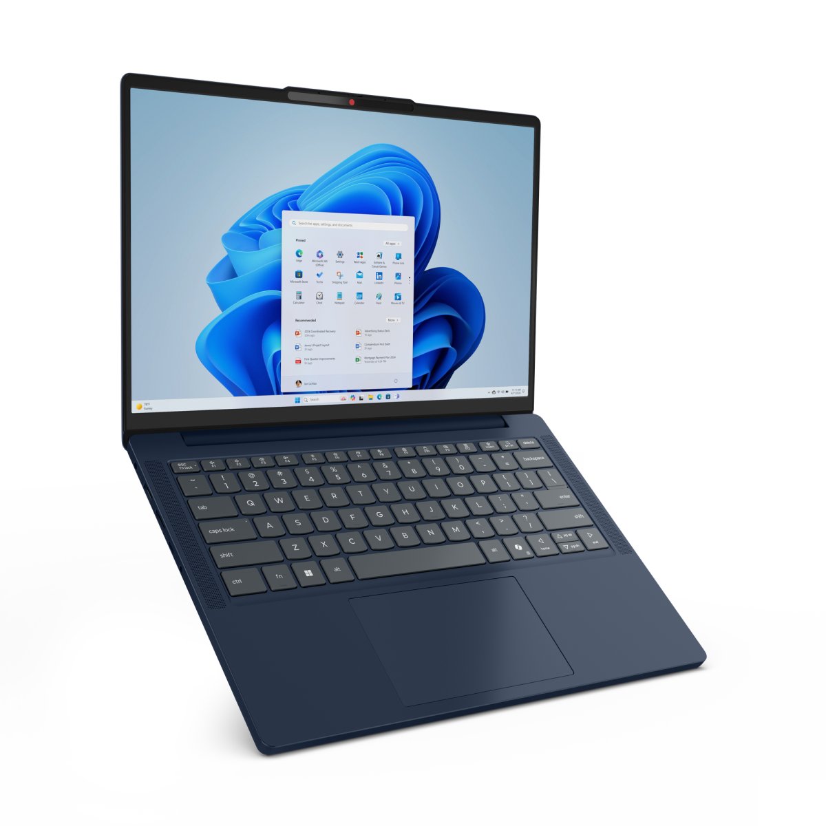 Lenovo IdeaPad Slim 3 14ARP10 AMD Ryzen™ 7 Laptop 35.6 cm (14") WUXGA 8 GB DDR5-SDRAM 256 GB SSD Wi-Fi 7 (802.11be) Windows 11 Home in S mode English Blue - Image 3