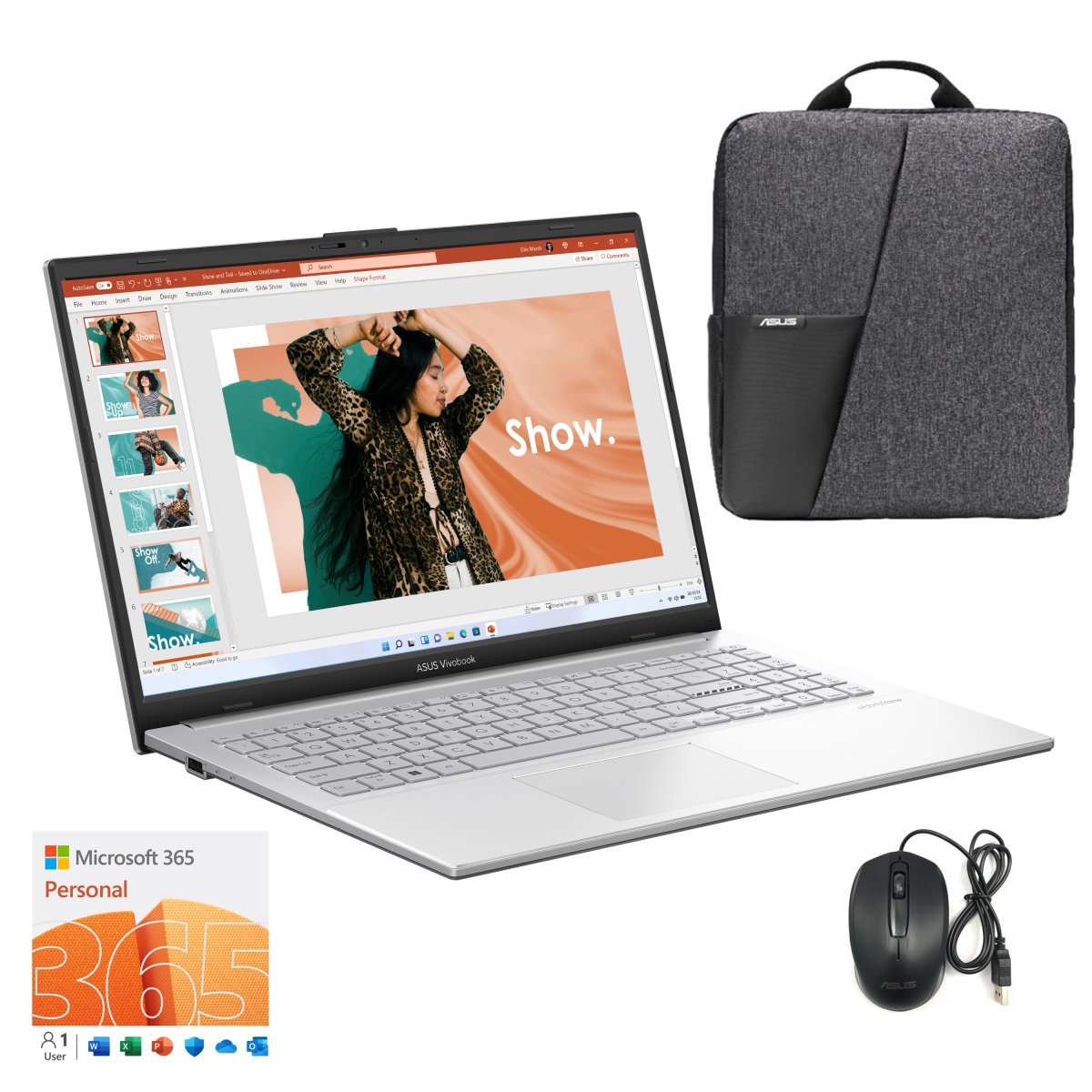 ASUS Vivobook Go 15 E1504GA-NJ570WS Intel® N N100 Laptop 39.6 cm (15.6") Full HD 4 GB DDR4-SDRAM 128 GB Flash Wi-Fi 6E (802.11ax) Windows 11 Home in S mode Silver - Image 23