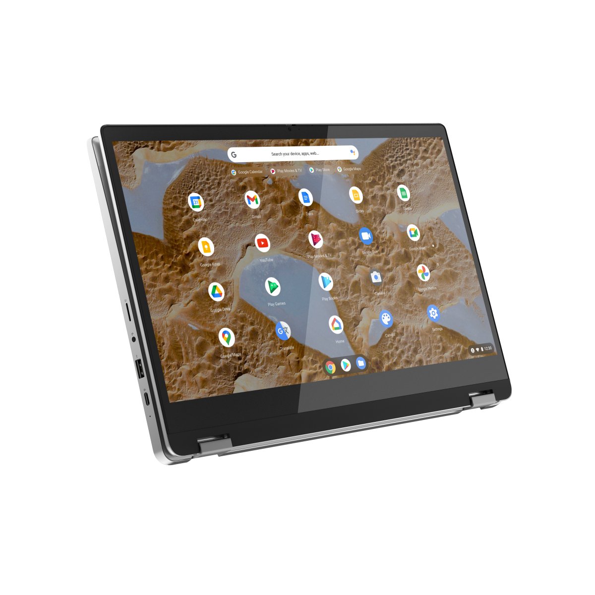 Lenovo IdeaPad Flex 3 Chrome 15IJL7 Intel® Pentium® Silver N6000 Chromebook 39.6 cm (15.6") Touchscreen Full HD 8 GB LPDDR4x-SDRAM 128 GB eMMC Wi-Fi 6 (802.11ax) ChromeOS UK English Grey - Image 9
