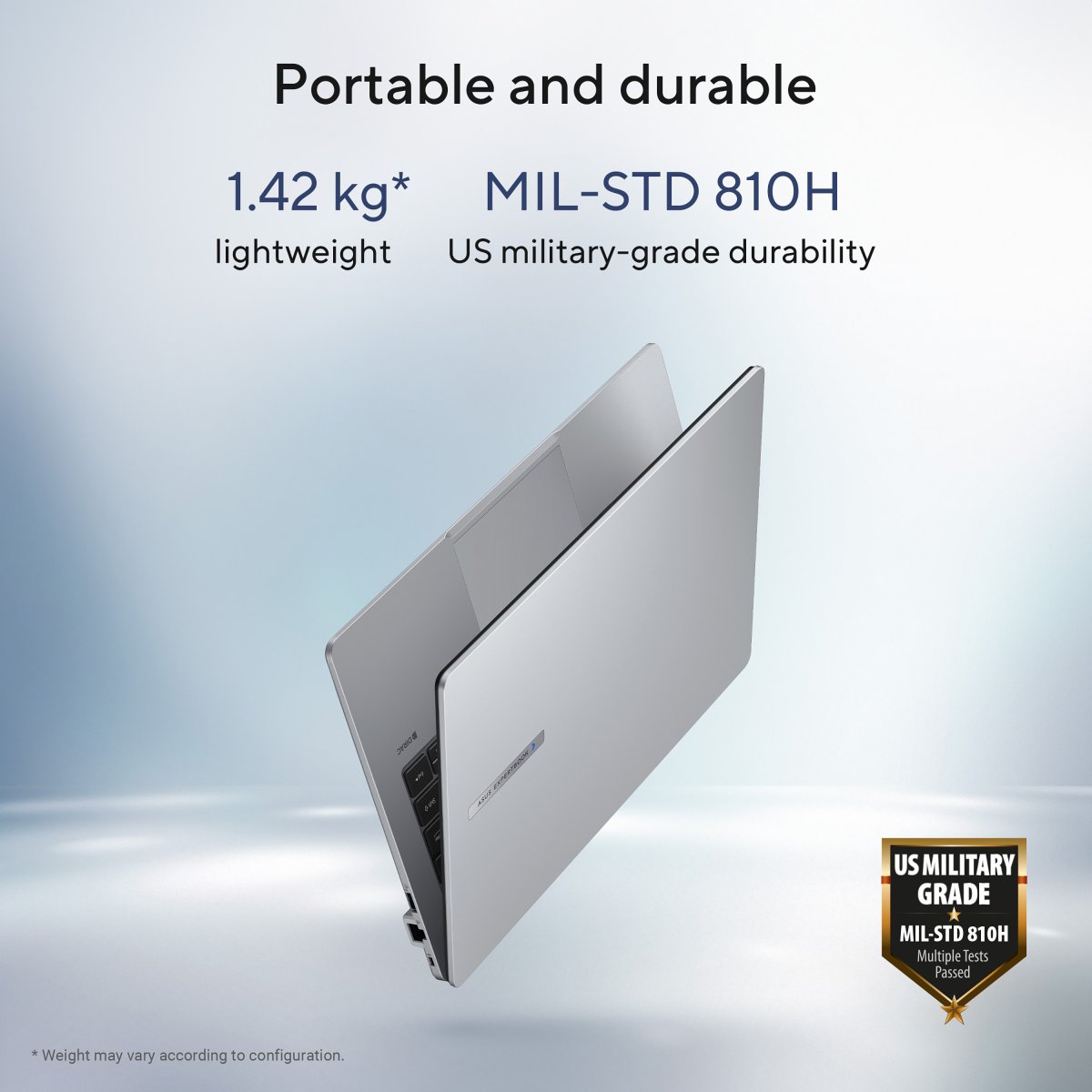 ASUS ExpertBook P1 P1403CV-i731X Intel® Core™ i7 i7-13620H Laptop 35.6 cm (14") Full HD 32 GB DDR5-SDRAM 1 TB SSD Wi-Fi 6 (802.11ax) Windows 11 Pro Grey - Image 10
