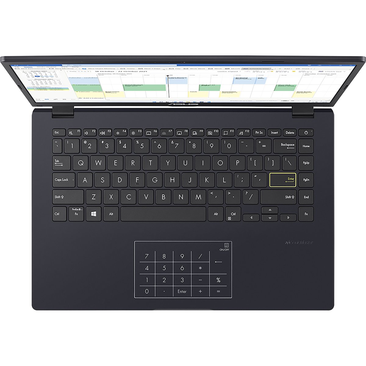 ASUS Vivobook Go 14 E410KA-EB996WS Intel® Celeron® N N4500 Laptop 35.6 cm (14") Full HD 4 GB DDR4-SDRAM 128 GB eMMC Wi-Fi 5 (802.11ac) Windows 11 Home in S mode Black, Blue - Image 5
