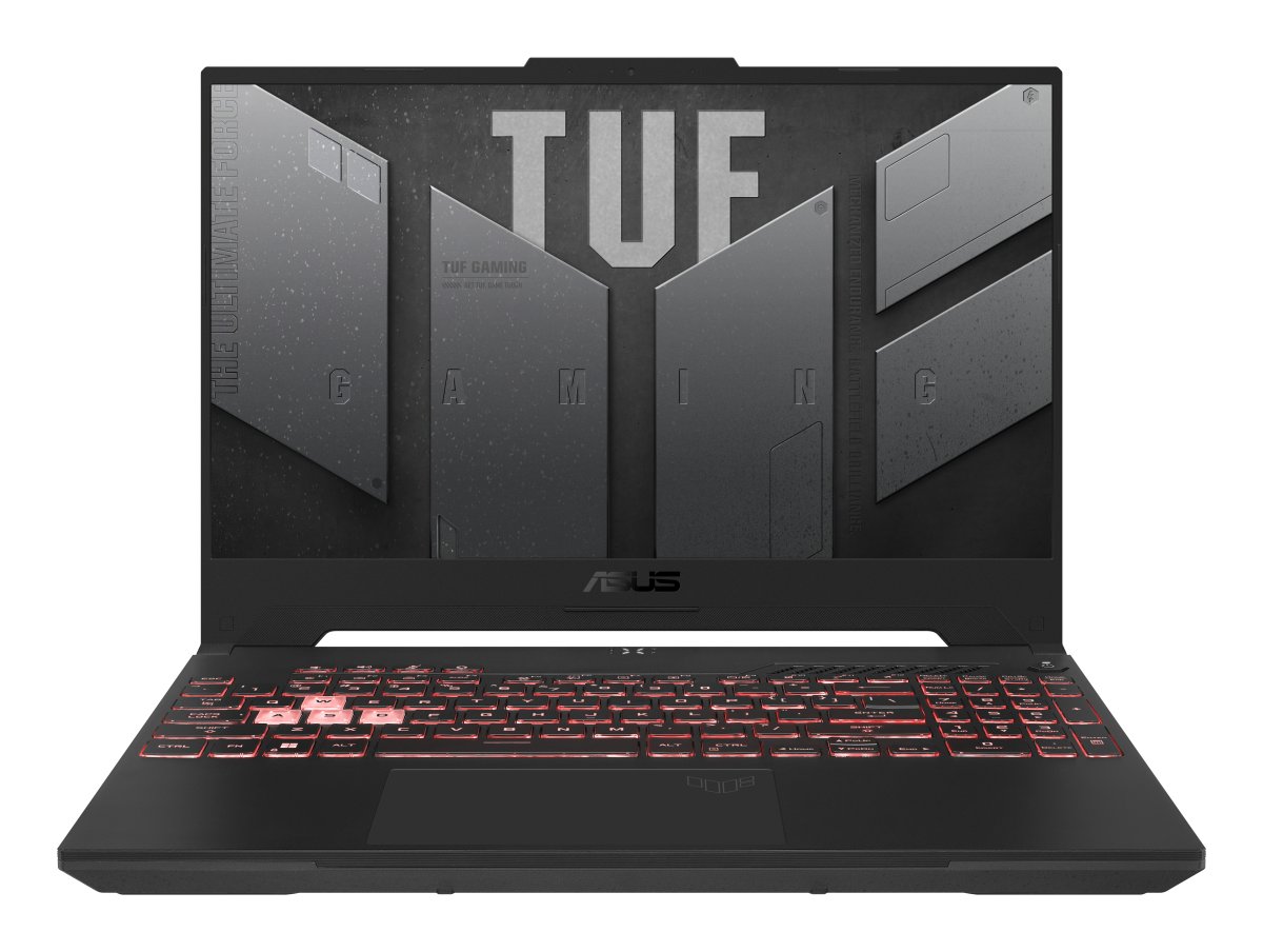 ASUS TUF Gaming A15 FA507NUR-LP012W AMD Ryzen™ 7 7435HS Laptop 39.6 cm (15.6") Full HD 16 GB DDR5-SDRAM 512 GB SSD NVIDIA GeForce RTX 4050 Wi-Fi 6 (802.11ax) Windows 11 Home Black, Grey - Image 2