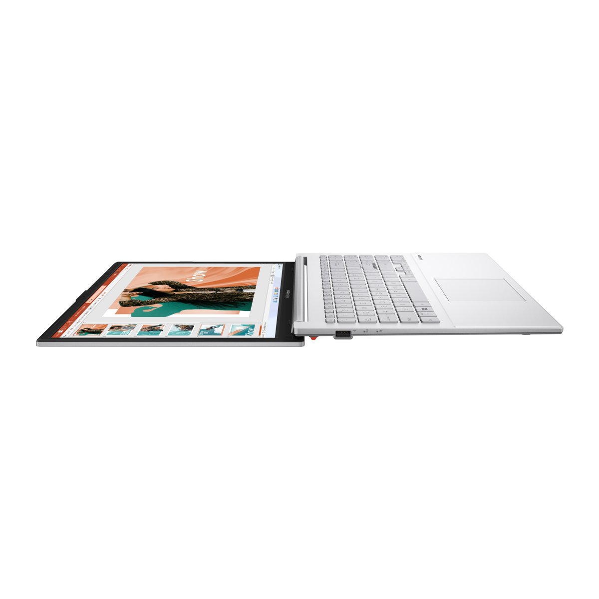 ASUS Vivobook Go 15 OLED E1504FA-L1669W AMD Ryzen™ 5 7520U Laptop 39.6 cm (15.6") Full HD 8 GB LPDDR5-SDRAM 256 GB SSD Wi-Fi 6E (802.11ax) Windows 11 Home in S mode Silver - Image 5