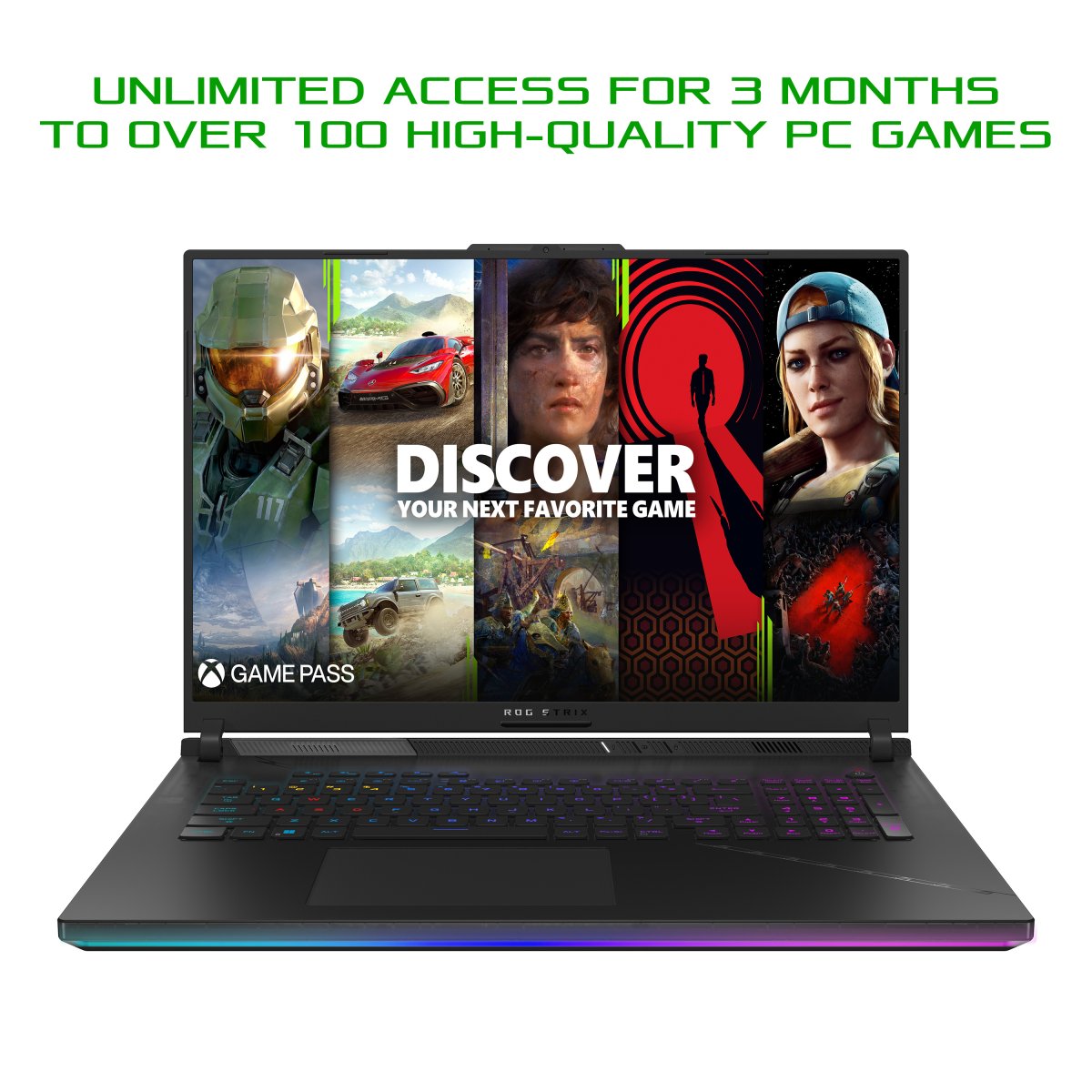 ASUS ROG Strix SCAR 18 G834JY-N6005W Intel® Core™ i9 i9-13980HX Laptop 45.7 cm (18") WQXGA 32 GB DDR5-SDRAM 2 TB SSD NVIDIA GeForce RTX 4090 Wi-Fi 6E (802.11ax) Windows 11 Home Black - Image 2