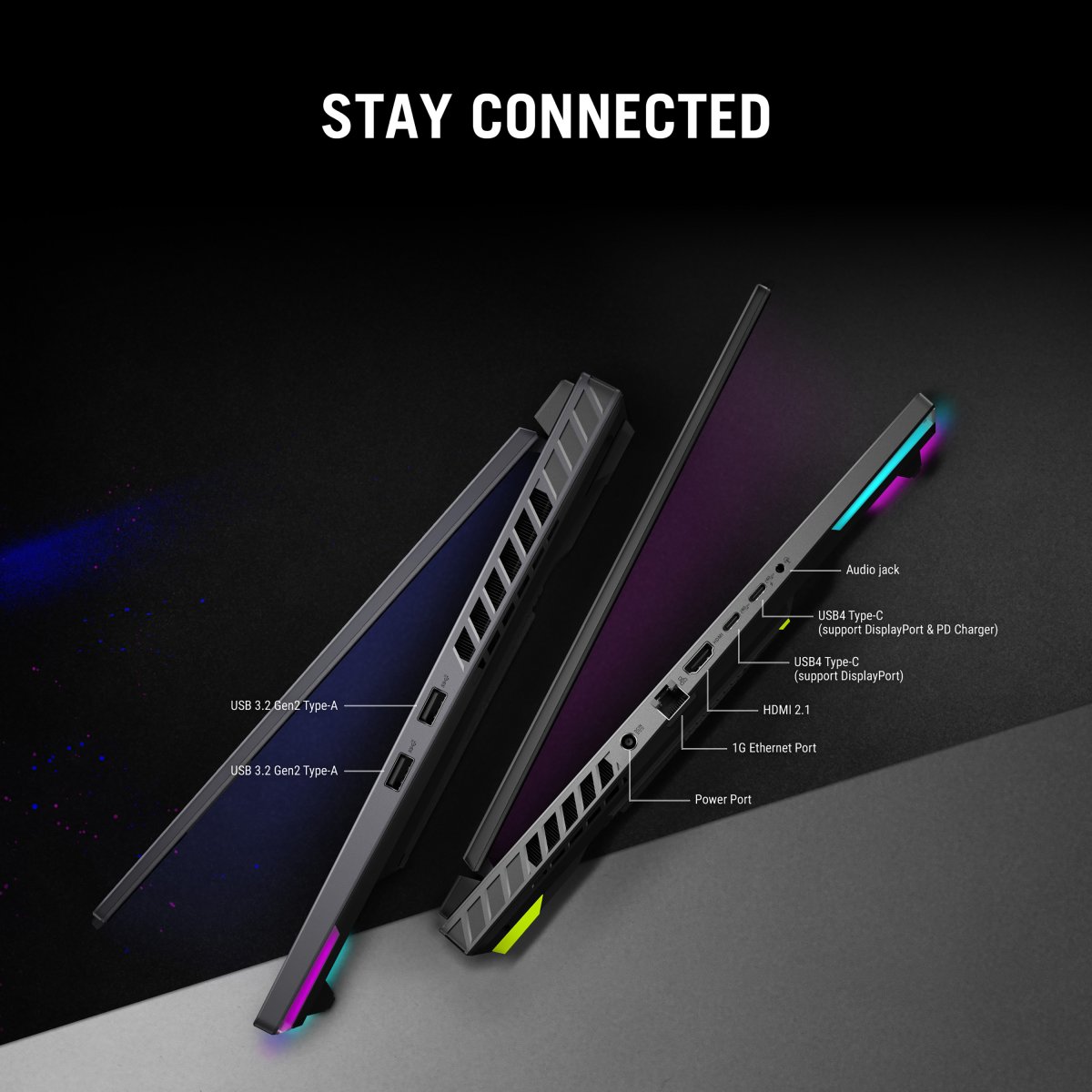 ASUS ROG Strix G16 G614PM-RV007W AMD Ryzen™ 9 8940HX Laptop 40.6 cm (16") WUXGA 16 GB DDR5-SDRAM 1 TB SSD NVIDIA GeForce RTX 5060 Wi-Fi 6E (802.11ax) Windows 11 Home Black, Grey - Image 20