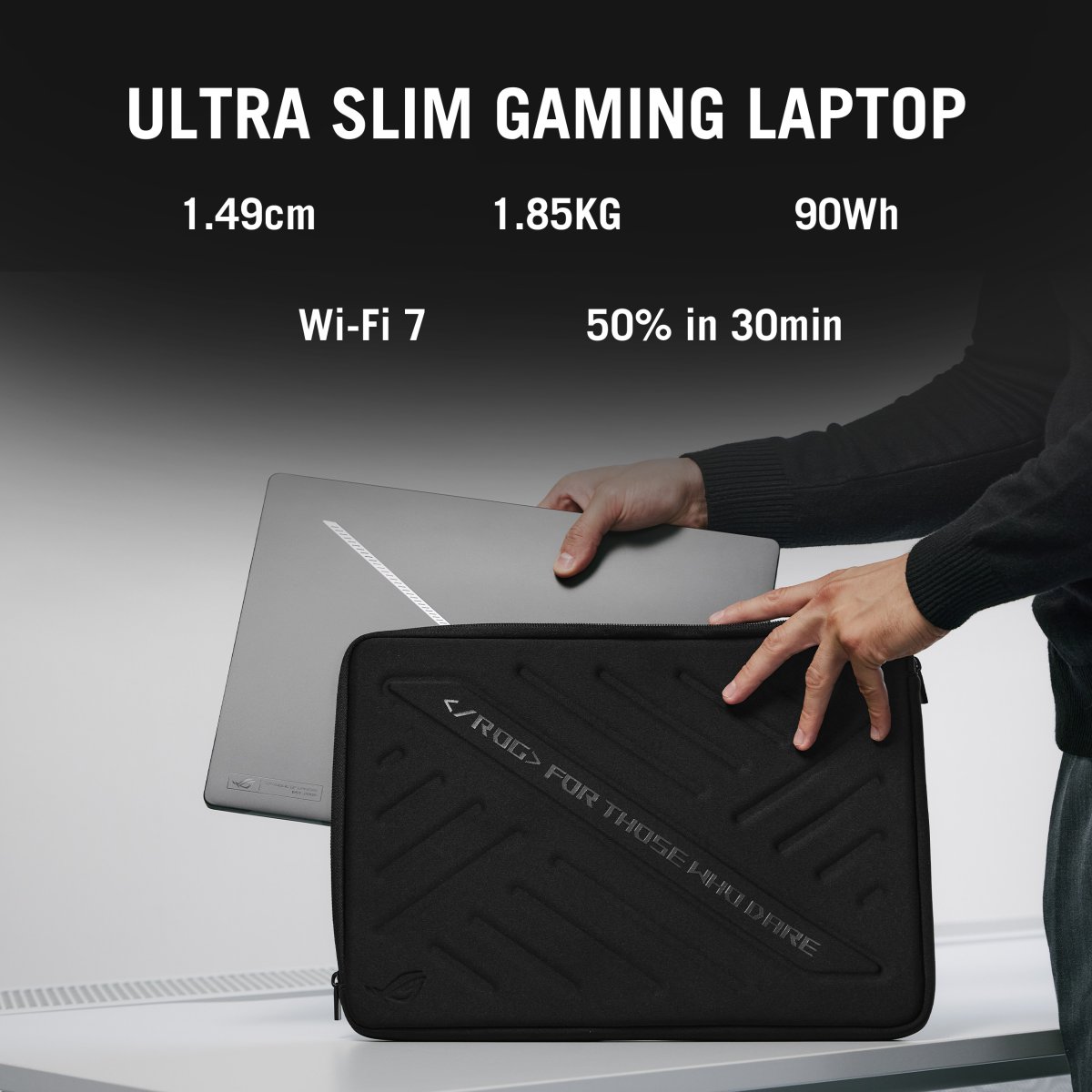 ASUS ROG Zephyrus G16 GU605CW-QR087W Intel Core Ultra 9 285H Laptop 40.6 cm (16") WQXGA 32 GB LPDDR5x-SDRAM 2 TB SSD NVIDIA GeForce RTX 5080 Wi-Fi 7 (802.11be) Windows 11 Home Grey - Image 23