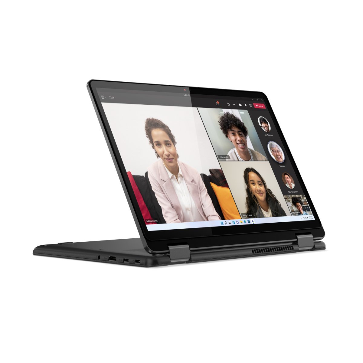 Lenovo Yoga 13w AMD Ryzen™ 5 5625U Hybrid (2-in-1) 33.8 cm (13.3") Touchscreen WUXGA 8 GB DDR4-SDRAM 256 GB SSD Wi-Fi 6 (802.11ax) Windows 11 Pro UK International Black - Image 13