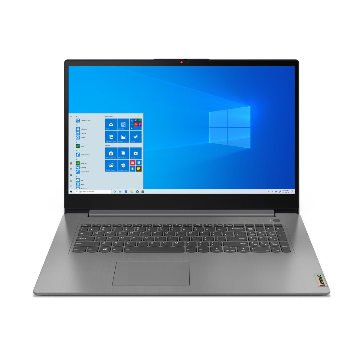 Lenovo IdeaPad 3 17ITL6 Intel® Pentium® Gold 7505 Laptop 43.9 cm (17.3") HD+ 4 GB DDR4-SDRAM 128 GB SSD Wi-Fi 6 (802.11ax) Windows 11 Home in S mode UK English Grey